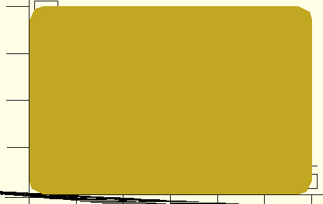 Rounded rectangle 2D shape